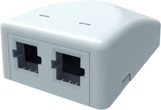 COMMSCOPE NETCONNECT - Office box Inzetplaat schakelmateriaal Opbouwdoos 2V Leeg Wit