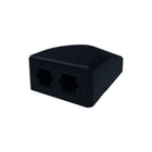 COMMSCOPE NETCONNECT - Office box Inzetplaat schakelmateriaal Opbouwdoos 2V Leeg Zwart