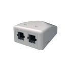 COMMSCOPE NETCONNECT - Office box Inzetplaat schakelmateriaal Opbouwdoos 2V Leeg Ivoor