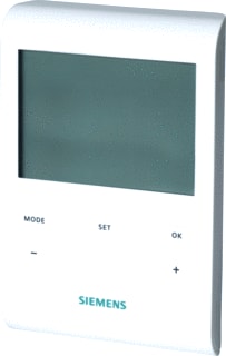 Siemens - RDE Ruimteklokthermostaat Rde100.1 Batt