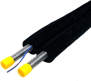 Dynamic Way - GreenFlex Voorgeïsoleerde metalen buis Ubel Dynamic W Dubb 32Mm Ro25