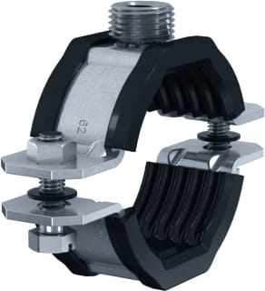 Flamco - Tweedelige beugel rond rsa beug g½-m10x109-116-4