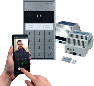 Comelit - Deurintercom-set ultra opb vip kit master