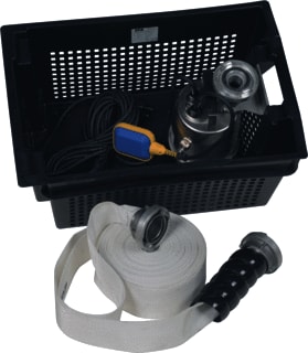 Sanibroyeur - Sanisub Steel Vuilwaterdompelpomp Overstromings Nood Kit