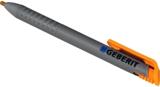 Geberit - Merkstift/-krijt Vetstifthouder + 1 Vulling