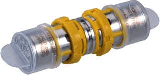 Comap - Fitting met 2 aansluitingen Skinpr Gas Rcht Kppl 26X3