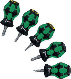 Wera - Schroevendraaier set Stubby Set 2 Schrdrset 5D