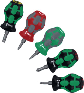 Wera - Schroevendraaier set Stubby Set 3 Schrdrset 5D