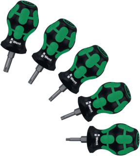 Wera - Schroevendraaier set Stubby Tx1 Schrdrset 5Dlg