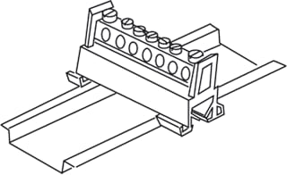 Niedax Kleinhuis - Potentiaalvereffeningsrail AARDLEIDERKLEM 7PLG.651S/7