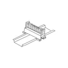 Niedax Kleinhuis - Potentiaalvereffeningsrail AARDLEIDERKLEM 7PLG.651S/7