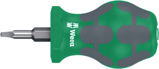 Wera - Binnenvierkantschroevendraaier 368 stubby schrdrier 1x25