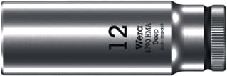 Wera - Dop voor zeskantmoeren 8790 Hma Hnd-/Mchdp 12X50