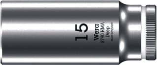 Wera - Dop voor zeskantmoeren 8790 Hma Hnd-/Mchdp 15X50