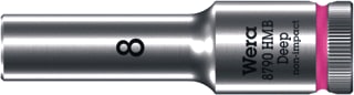 Wera - Dop voor zeskantmoeren 8790 Hmb Hnd-/Mchdp 8X64