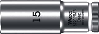 Wera - Dop voor zeskantmoeren 8790 Hmb Hnd-/Mchdp 15X64