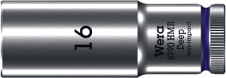 Wera - Dop voor zeskantmoeren 8790 Hmb Hnd-/Mchdp 16X64