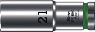 Wera - Dop voor zeskantmoeren 8790 Hmc Hnd-/Mchdp 21X83