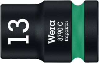 Wera - Dop voor zeskantmoeren 8790 C Impaktor Dop 13X38