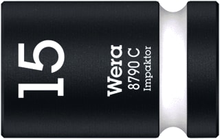 Wera - Dop voor zeskantmoeren 8790 C Impaktor Dop 15X38