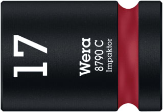 Wera - Dop voor zeskantmoeren 8790 C Impaktor Dop 17X38