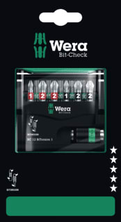 Wera - Bitset btchck 12 bitrsn 1 sb 12d