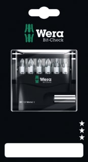 Wera - Bitset bitchck 12 metal 1 sb 12d