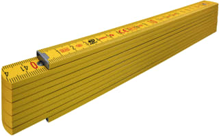 Stabila - Duimstok 407 Geel Hout 2M