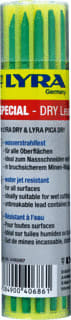 Lyra - Merkstift/-krijt Dry Stiftjes Groen 12