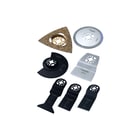 Qblades - Multitoolblad Assortiment Set Tot, 7Dlg