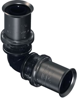 Wavin - Tigris K5 Fitting met 2 aansluitingen Tigr Knie 90 20