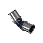 Wavin - Tigris K5 Fitting met 2 aansluitingen Tigr Knie 45 25