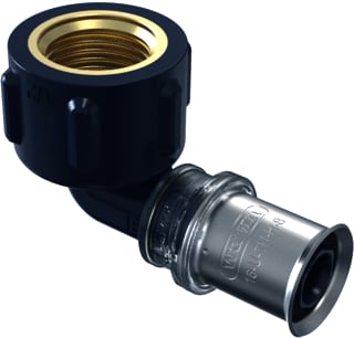 Wavin - Tigris K5 Fitting met 2 aansluitingen Fitt2 20X1/2"