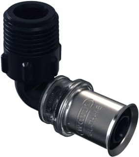 Wavin - Tigris K5 Fitting met 2 aansluitingen Tigr Ovg Knie 90 25X3/4