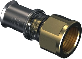 Wavin - Tigris M5 Fitting met 2 aansluitingen tigr m5 ovrg.kp 32x1.1/4bi