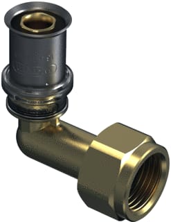 Wavin - Tigris M5 Fitting met 2 aansluitingen tigr m5 ovrg.bo wrt 16x1/2