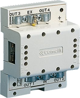 Comelit - Accesoires Traditioneel Aanvull. app. deur-/video-intercom Videoverd. 4555/A Verstrk.
