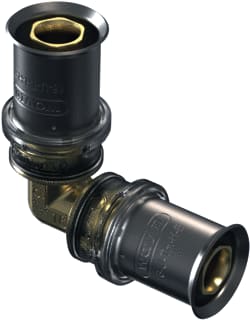 Wavin - Tigris M5 Fitting met 2 aansluitingen tigr m5 knie 90 20