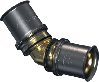 Wavin - Tigris M5 Fitting met 2 aansluitingen tigr m5 knie 45 32