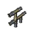 Wavin - Tigris M5 Fitting met 6 aansluitingen Tigr Kr.Vr-T 20X20X20