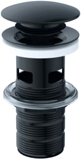 Ideal Standard - Afvoerplug Luxe Click Waste Slotted Mg