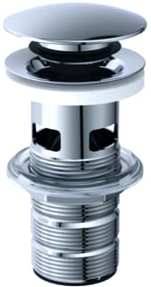 Ideal Standard - Afvoerplug Luxe Click Waste Slotted Ch