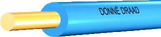 Donne - H07V-U Installatiedraad Vd Dr Eca 2,5Mm2 Bl Ri100