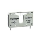 Schneider Electric - TeSys Deca Advanced Toeb./onderd. laagsp.-schakeltechn. Diode 24-250V. La4-Dc1U
