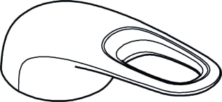 Grohe - Bedieningselement sanitairkraan Greep 46942000