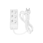 Bachmann - Selly Contactdooscombinatie Ocs I 3X230V 1,5M Wit