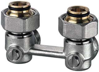 Heimeier - Vekotrim H-onderblok 2P Onderbl 3/4Ha