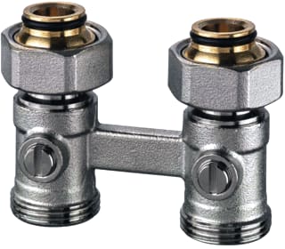 Heimeier - Vekotrim H-onderblok 2P Onderbl 3/4Re