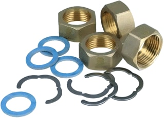 Ubel - Fitting met 2 aansluitingen grflx aanslse 1 1/2 zk10