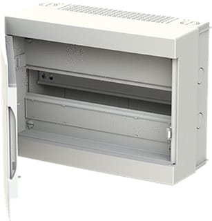 ABB - Groepenkast, leeg installkst 18m 1r ral9010